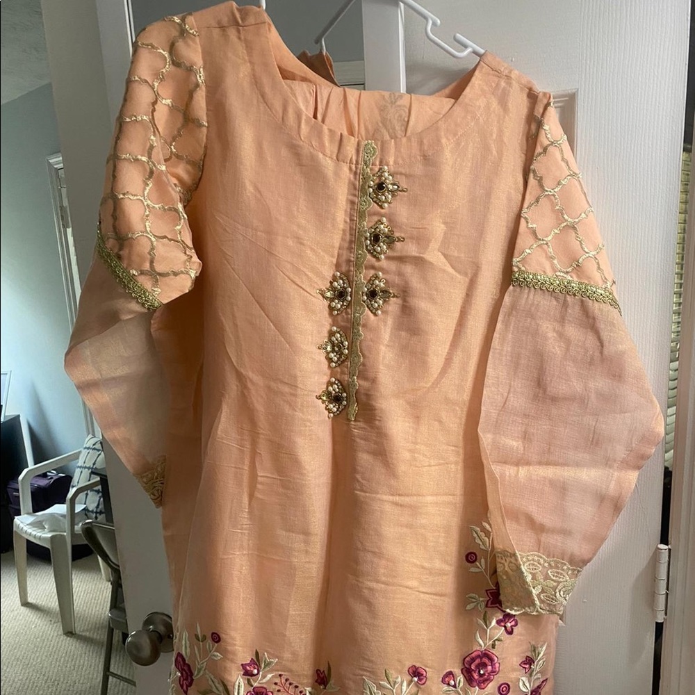 Pink Pakistani shalwar shalwar kameez!